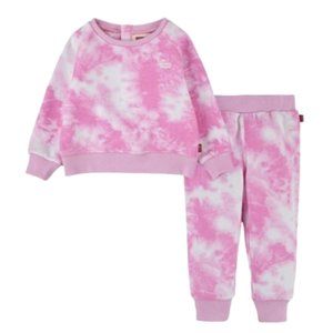 🌿Levi's Baby Girl Everyday Crew Sweatshirt | Jogger Set [18M]🌿